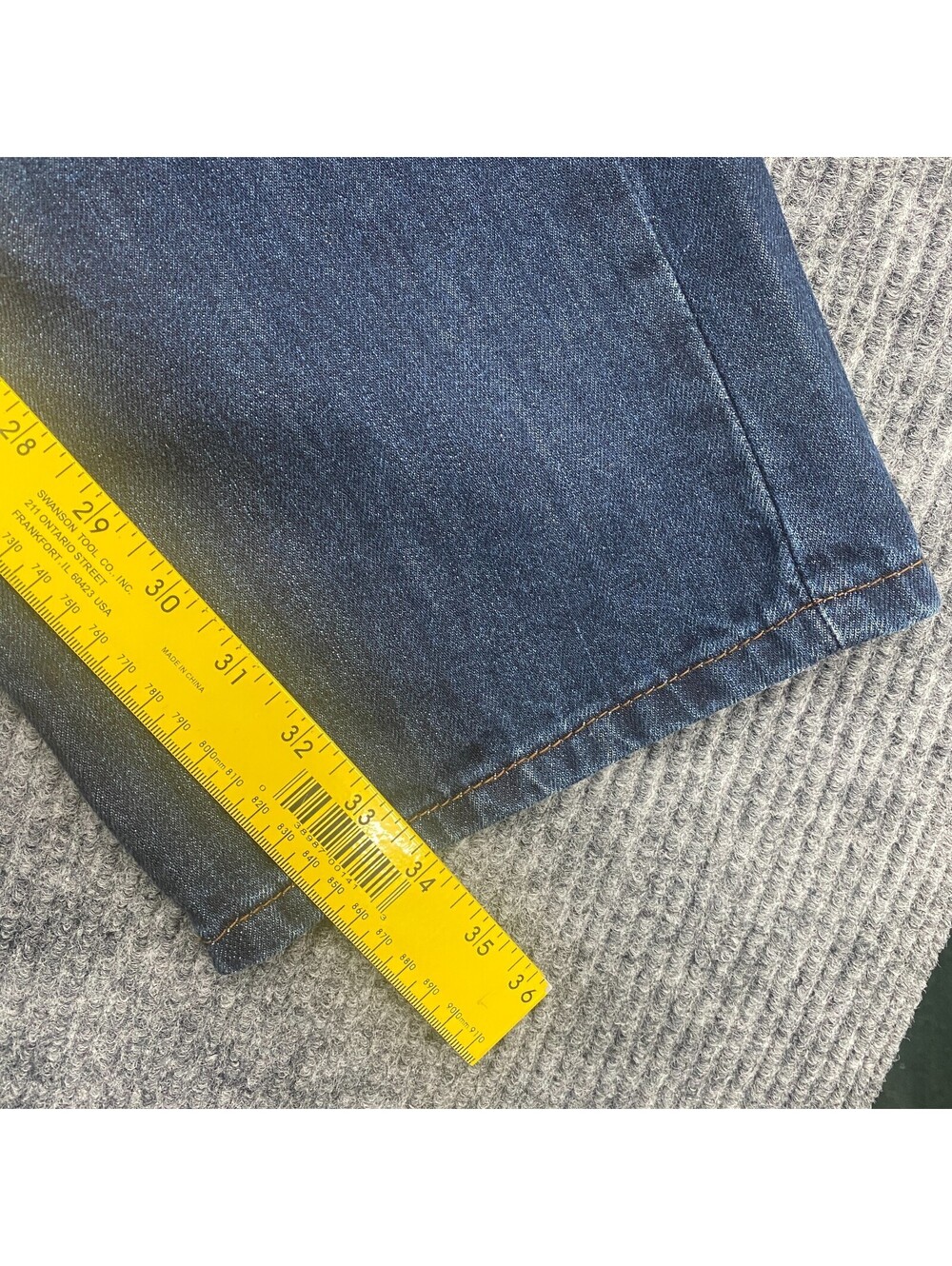 Vintage Coogi Jeans Mens 36x34 Blue Stonewash Denim Embroidered Patches Pants - Picture 7 of 15